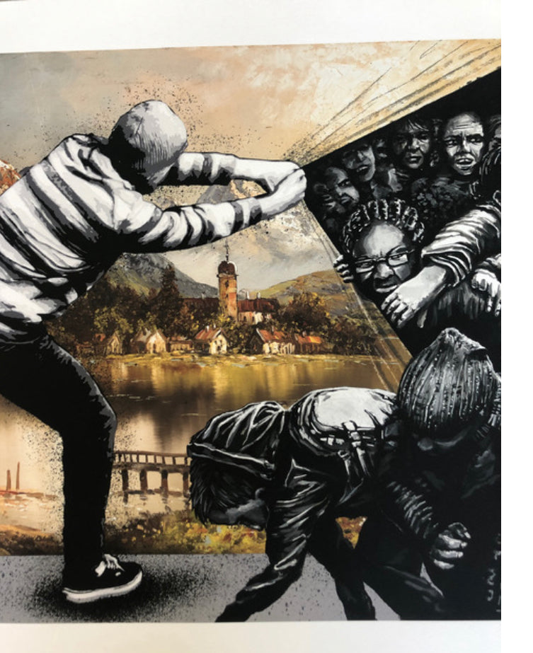 新品 マーティンワトソン「Behind the Curtain」 COA付 新品 マーティンワトソン「Behind the Curtain」 COA付