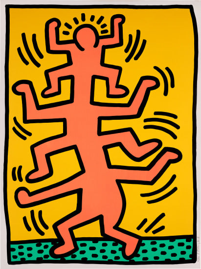 Keith Haring 'Growing I'