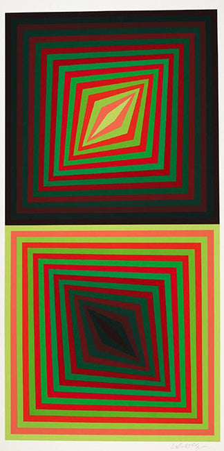 Victor Vasarely 'Usteok'