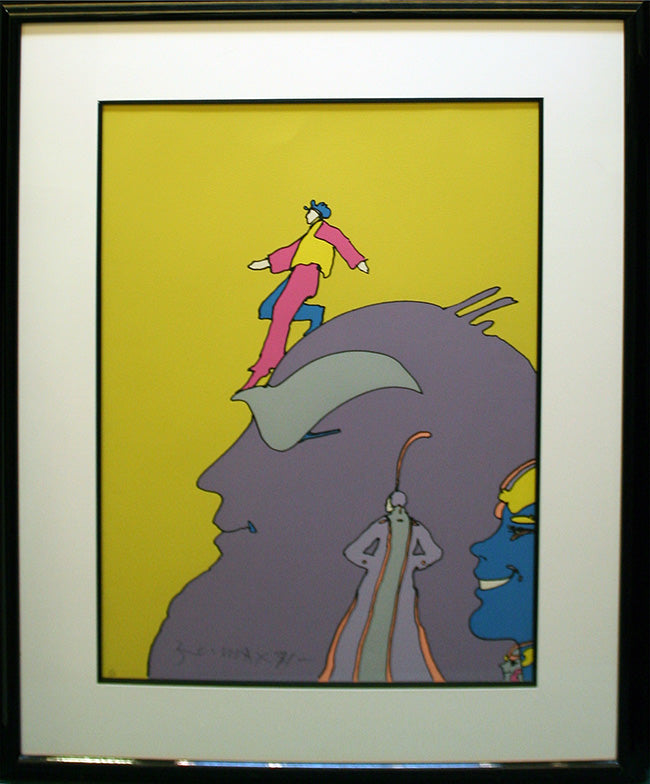 Peter Max 'Stepping Down'