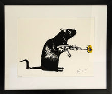 Load image into Gallery viewer, Blek Le Rat &#39;The Warrior&#39; (Special Edition - Yellow)