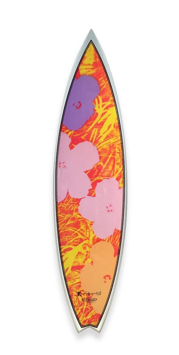 Andy Warhol x Tim Bessell 'Flowers Orange' 2012