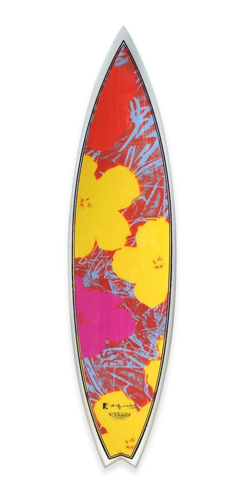 Andy Warhol x Tim Bessell 'Flowers Red' 2012