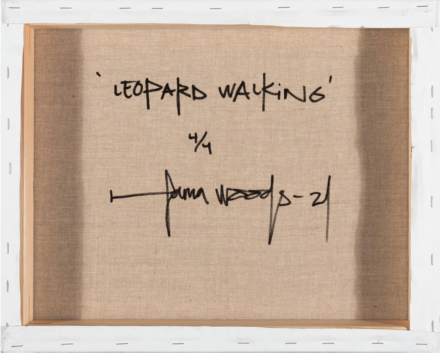 Hama Woods 'Leopard Walking' (Original)