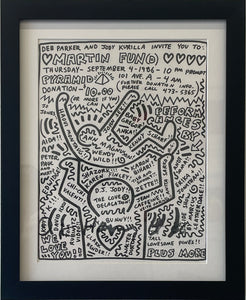 After Keith Haring & Andy Warhol 'Martin Fund'