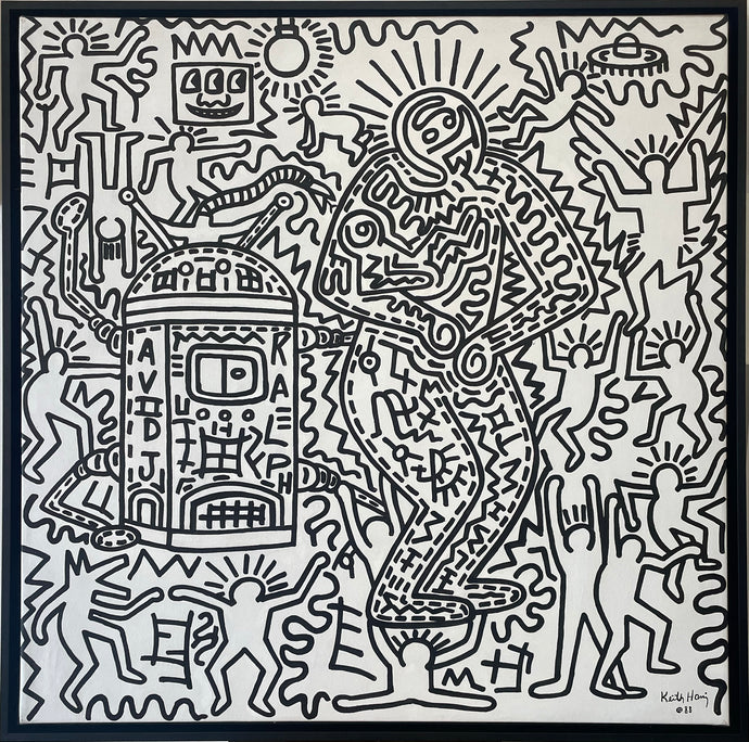 After Keith Haring 'Untitled'