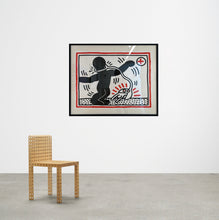 Load image into Gallery viewer, Keith Haring &#39;Untitled (Free South Africa): one plate, 1985&#39;