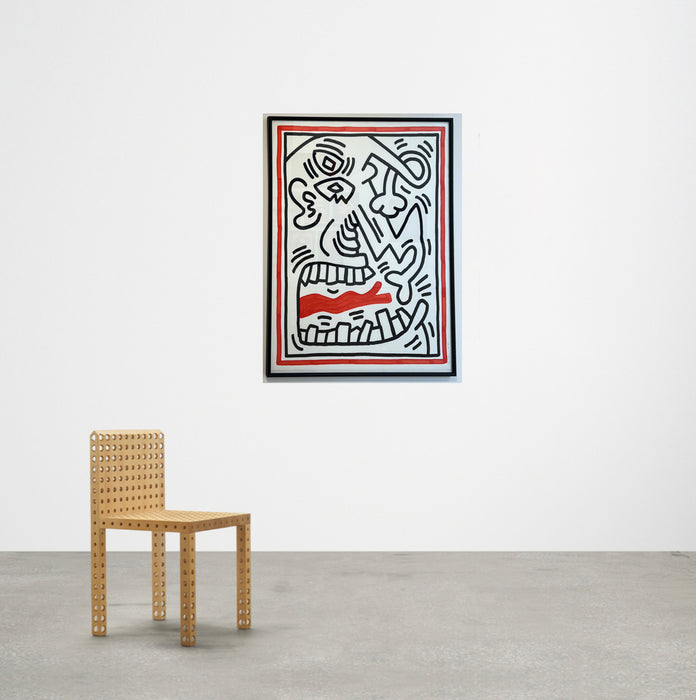 Keith Haring 'Three Lithographs (Plate 1)', 1985