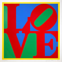 Load image into Gallery viewer, Robert Indiana &#39;Heliotherapy Love&#39;