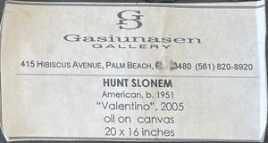 Hunt Slonem 'Valentino'