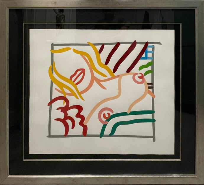 Tom Wesselmann 'New Bedroom Blonde Doodle'