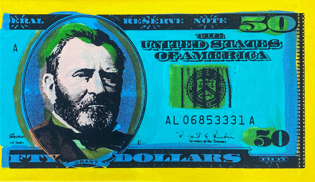 Steve Kaufman '50 Dollar Bill'