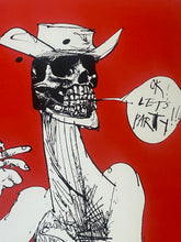 Load image into Gallery viewer, Ralph Steadman &#39;Lets Party&#39;