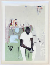Load image into Gallery viewer, Jammie Holmes &#39;A Self Portrait of an Artist on Narrow Street&#39;