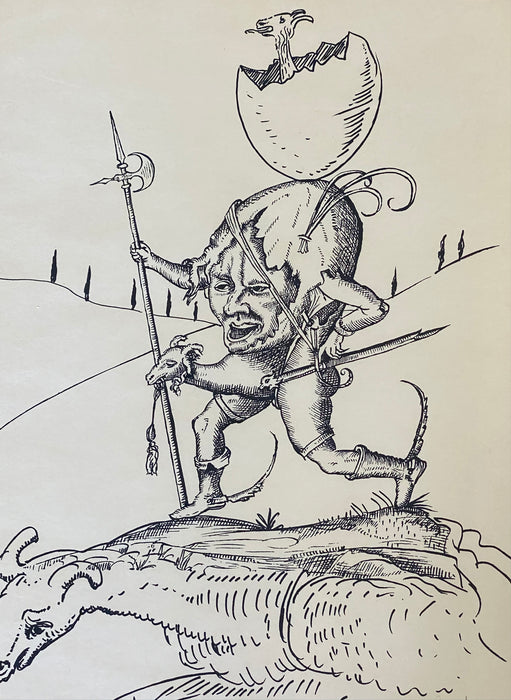 Salvador Dali 'Les Songes Drolatiques de Pantagruel '
