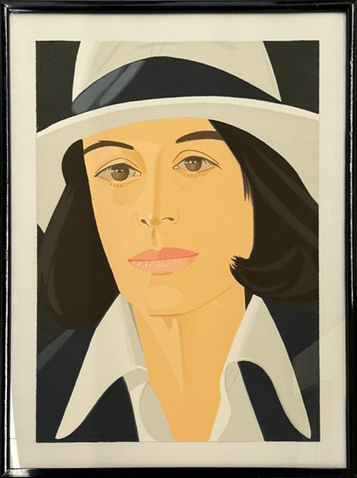 Alex Katz 'White Hat' (from the Alex & Ada portfolio), 1990