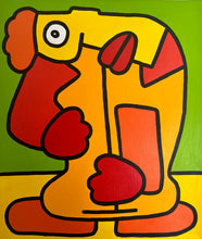 Load image into Gallery viewer, Thierry Noir &#39;Wenn ich so weiter mache werde ich übermorgen schon übermüde&#39; 2011 (Original)