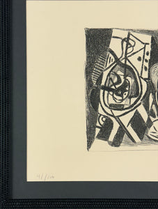 Pablo Picasso 'Scène d'intérieur' (B. 74; Ba. 241; Mourlot XXI)