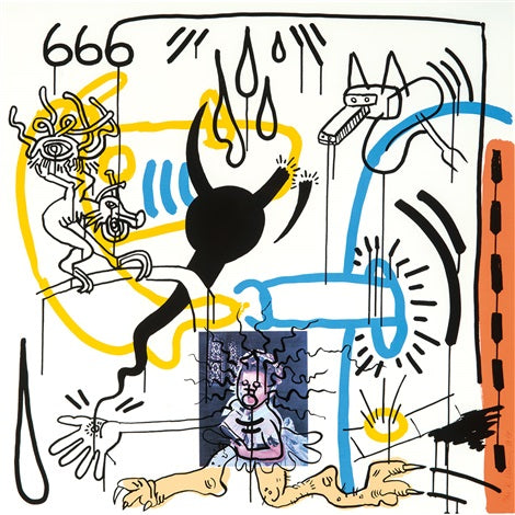 Keith Haring 'Apocalypse 8'