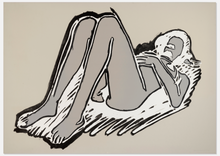 Load image into Gallery viewer, Tom Wesselmann &#39;Monica Reclining on Back, Knees Up&#39;