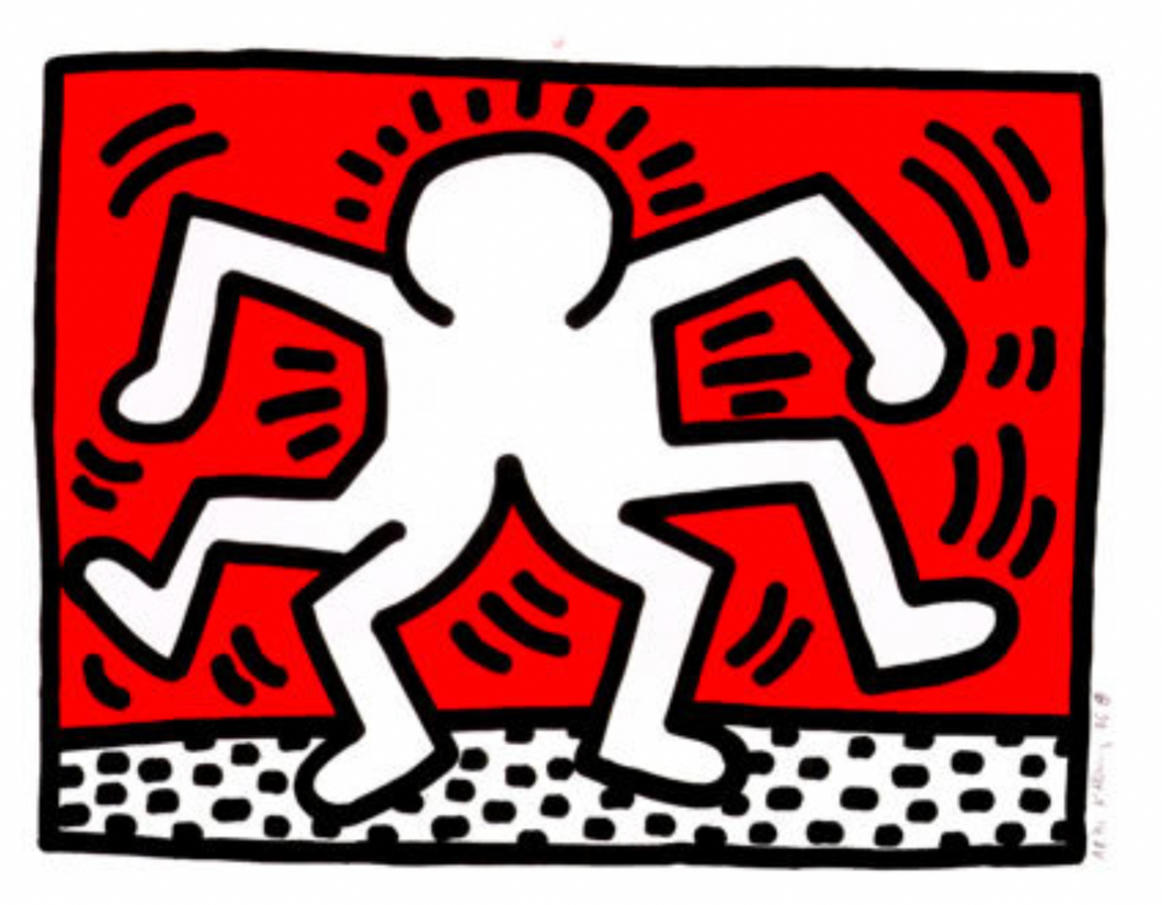 Keith Haring 'Double Man, 1986'