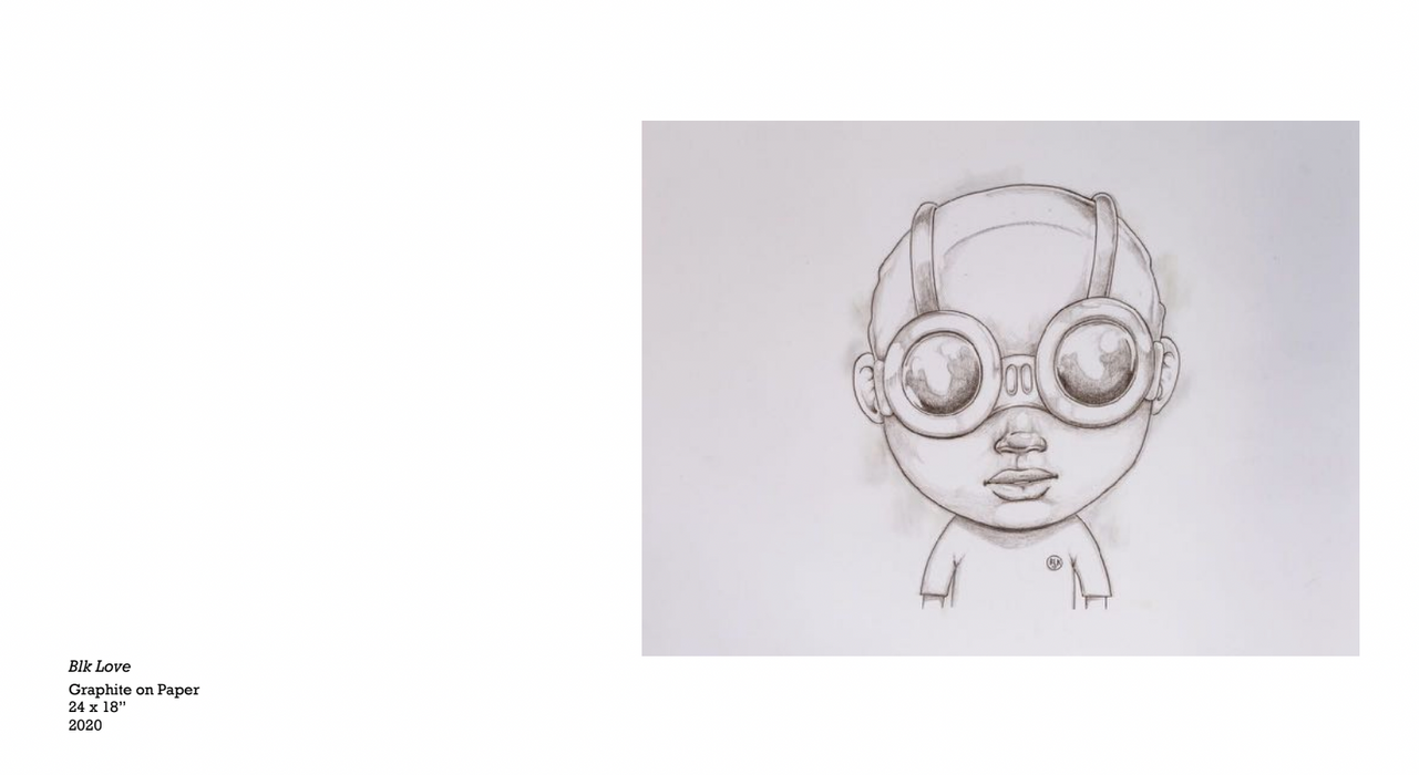 Hebru Brantley 'Blk Love'