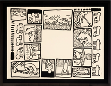 Load image into Gallery viewer, Keith Haring &#39;Untitled (Plate 4 from the Blueprint Drawings)&#39;