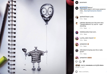 Load image into Gallery viewer, PEZ (Pierre-Yves Riveau) &#39;Balloon Boy&#39;