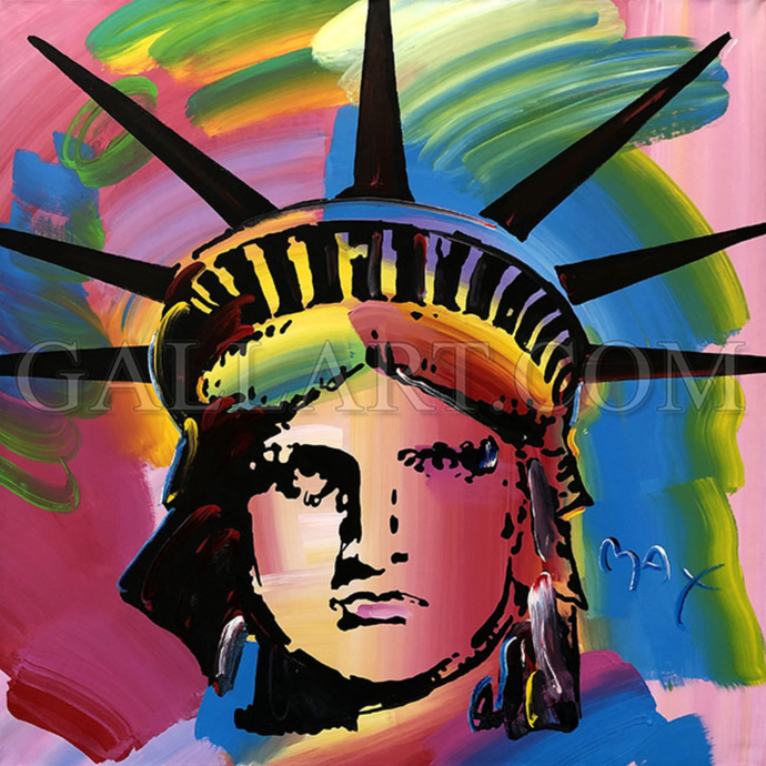 Peter Max 'Liberty Head'