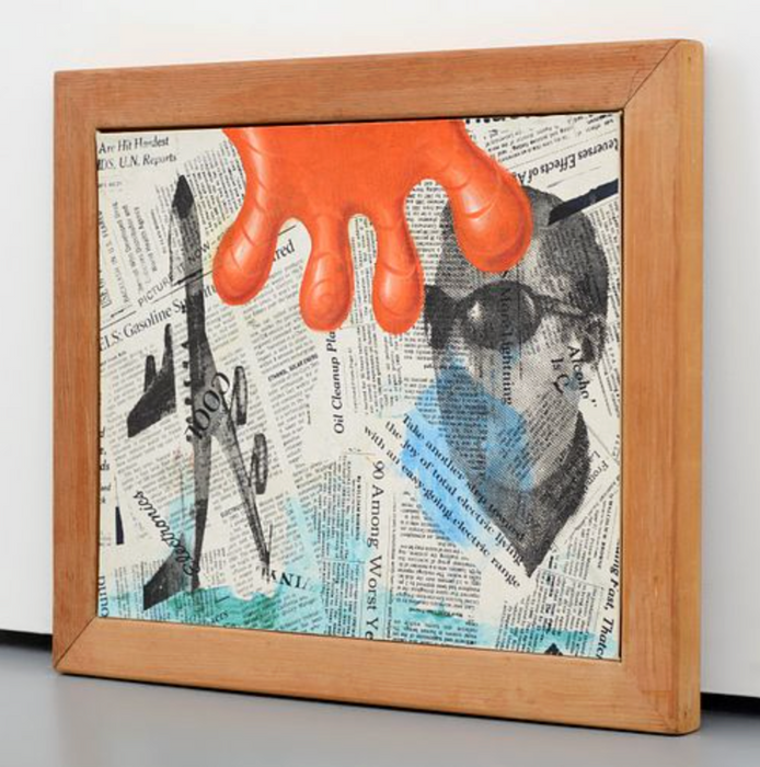 Kenny Scharf '(D.B. Cooper) Recycle' (Original)