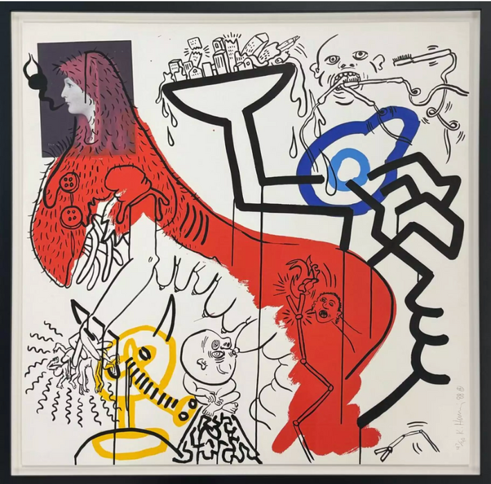 Keith Haring 'Apocalypse 4'