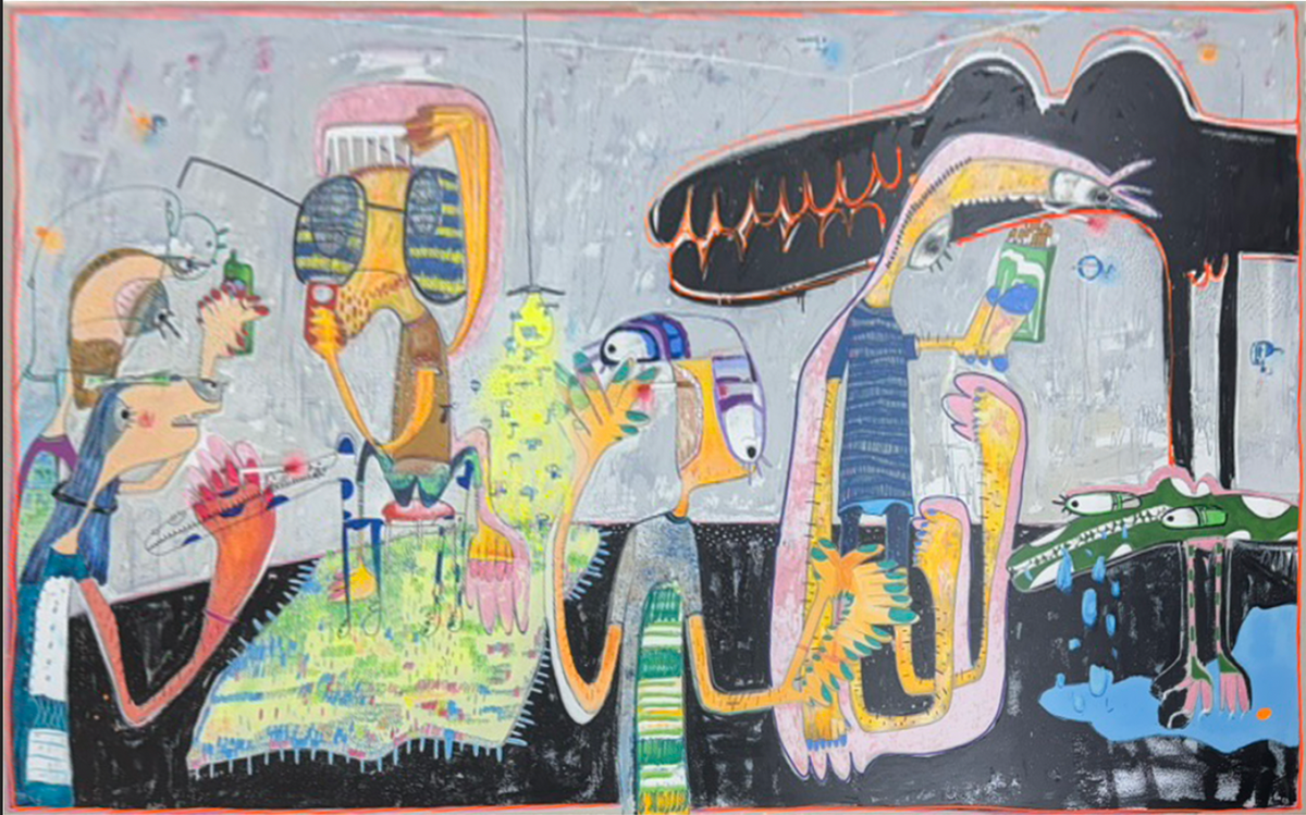 アート・デザイン・音楽 RAFA MACARRON Quince Rafa Macarrón 'Untitled' (Hand Embellished with Remark)– End To