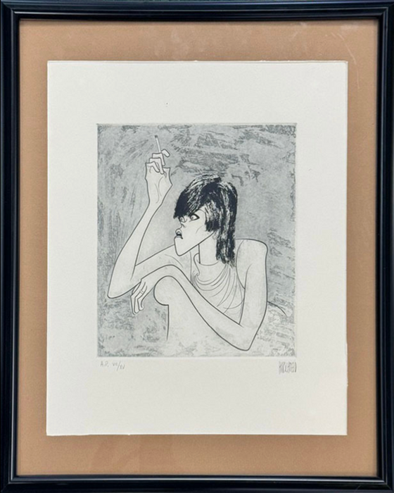 Al Hirschfeld 'Jane Fonda'