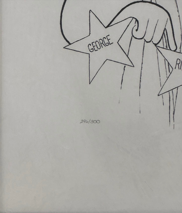Al Hirschfeld 'Ringo Starr'