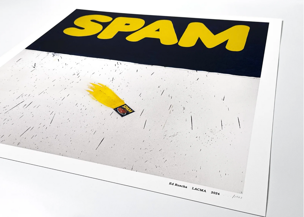 Ed Ruscha 'Actual Size (Spam)'