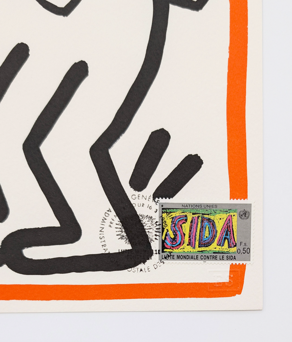 Keith Haring 'Fight AIDS Worldwide'