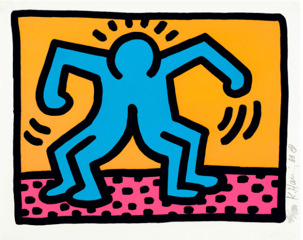 Keith Haring 'Pop Shop II (1)'