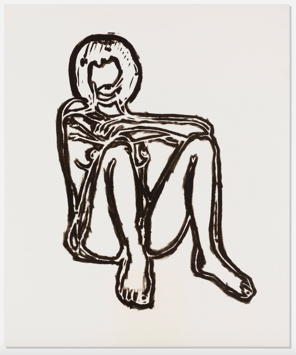 Tom Wesselmann 'Monica Sitting with Elbows on Knees' 1991
