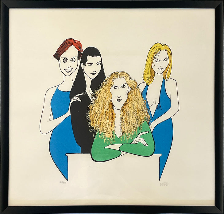 Al Hirschfeld 'Sex in the City'