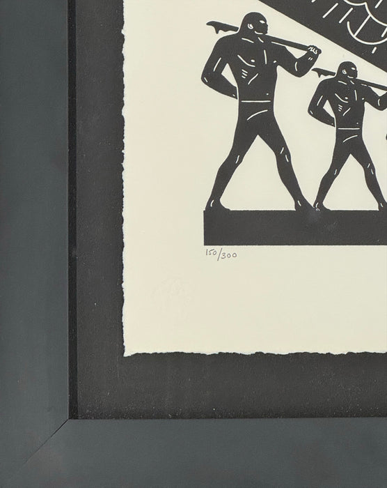 Shepard Fairey x Cleon Peterson 'Scales of Injustice'