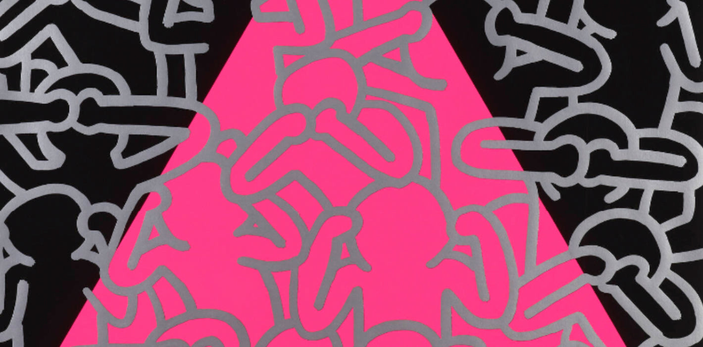 Keith Haring 'Silence = Death, 1989'