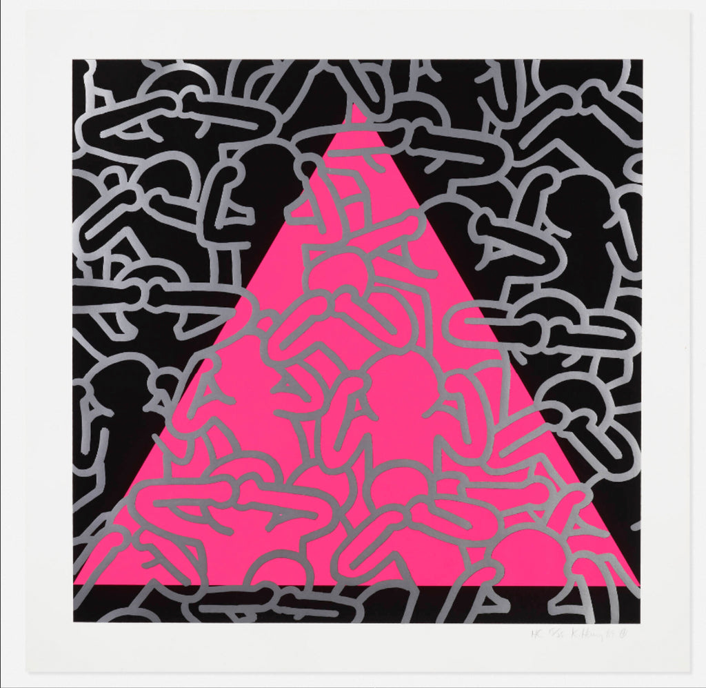 Keith Haring、Silence=Death、希少画集画、新品額装付 SilenceMain_1024x1024.jpg?v=