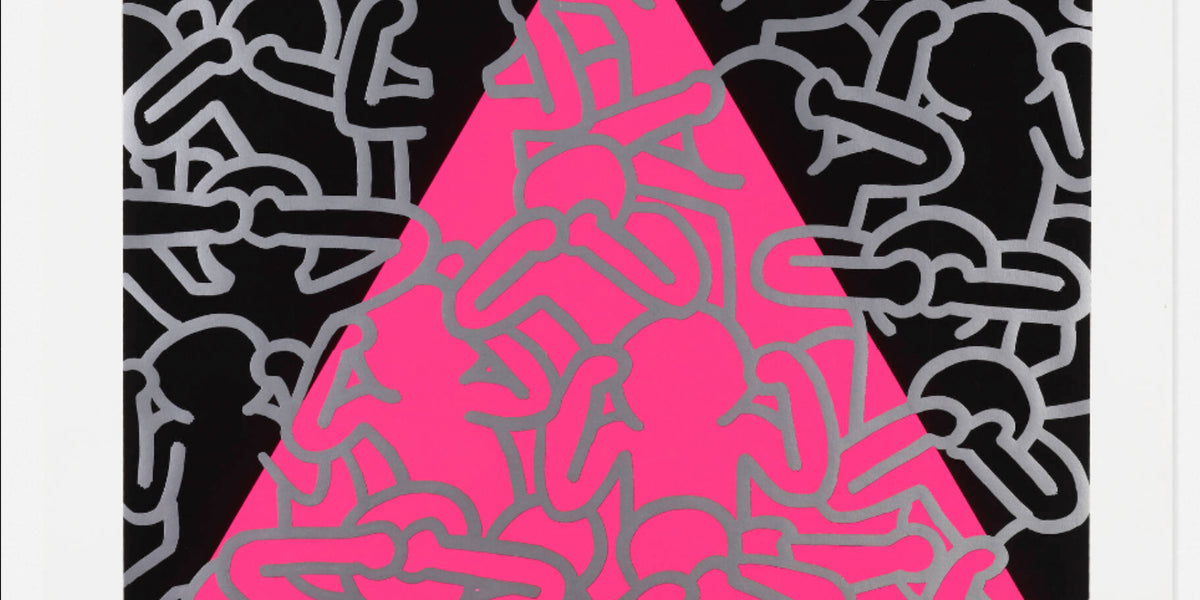 Keith Haring 'Silence = Death, 1989'– End To End Gallery