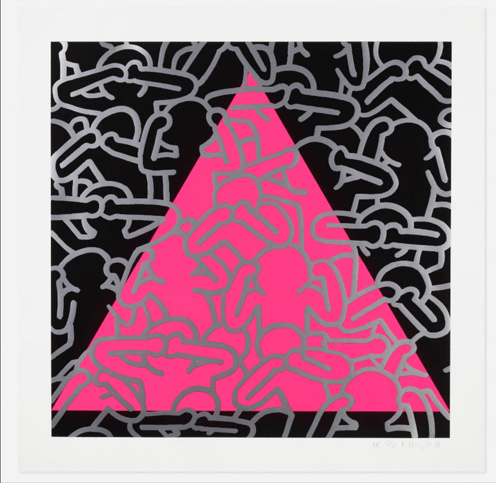 Keith Haring 'Silence Death, 1989' - Main Image