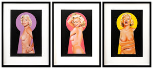 Mel Ramos 'Peek A Boo Marilyn Triptych'