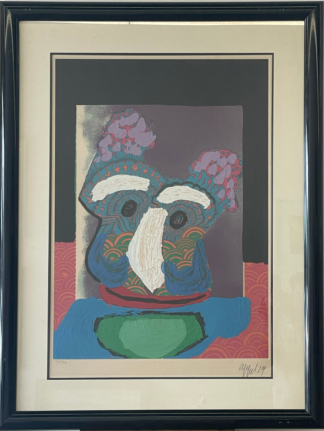 Karel Appel 'Purple Owl'