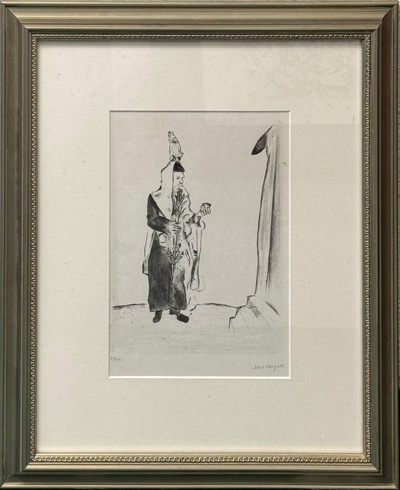 Marc Chagall 'Der Rabbi, From Mein Leben'