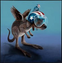 Load image into Gallery viewer, Brett Crawford A Falcaroo Named Knievel (Original)