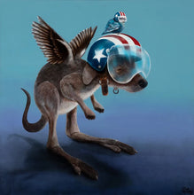 Load image into Gallery viewer, Brett Crawford A Falcaroo Named Knievel (Original)