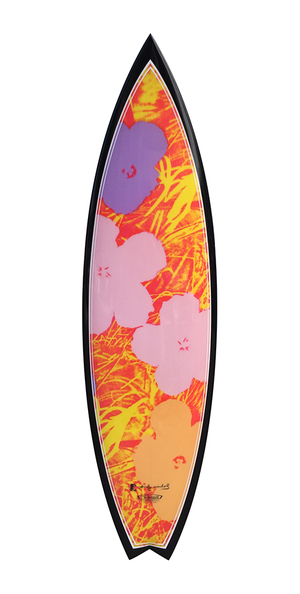 Andy Warhol x Tim Bessell 'Flowers Orange' 2012